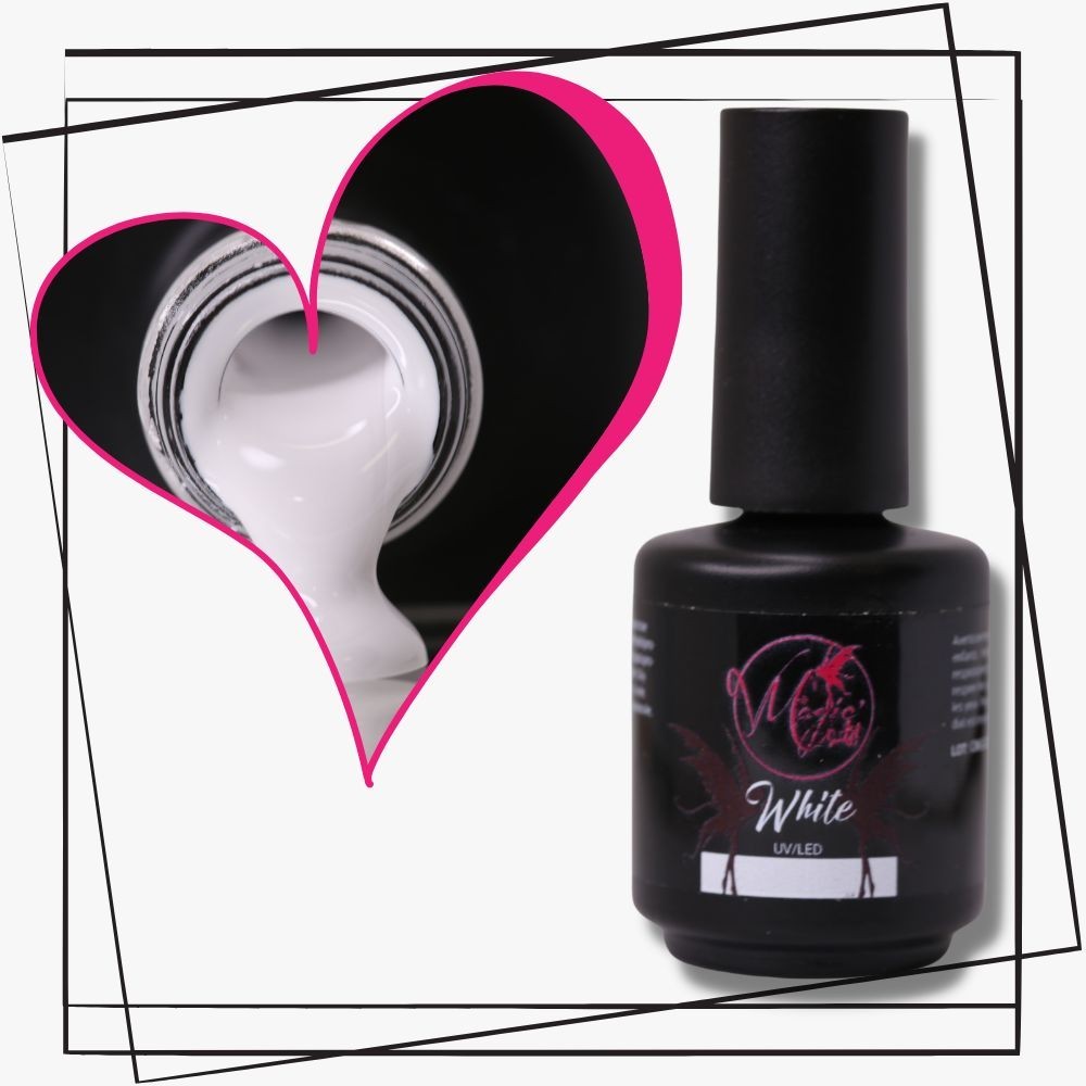 VSP White - Vernis Semi-Permanent - Virginie Magic'art VSP White - Vernis Semi-Permanent - Virginie Magic'art