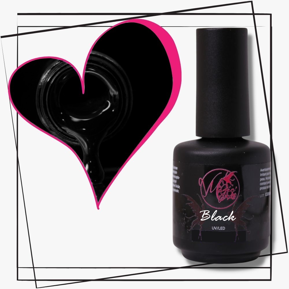 VSP Noir - Vernis Semi-Permanent - Virginie Magic'art VSP Noir - Vernis Semi-Permanent - Virginie Magic'art