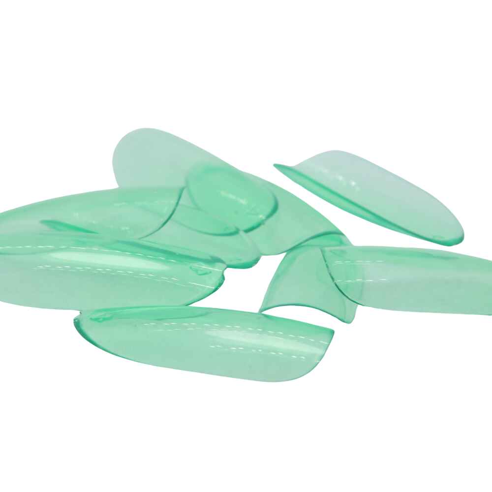 Press on Nails – Vert Transparent - Press on Nails - Virginie Magic'art Press on Nails – Vert Transparent - Press on Nails - Virginie Magic'art