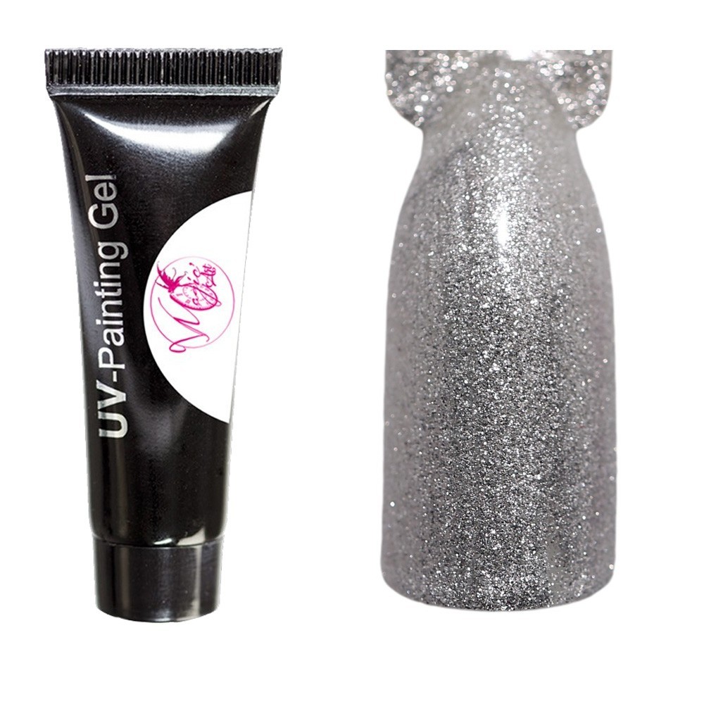 Paint - Gel micro paillette Van Silver Paint - Gel micro paillette Van Silver