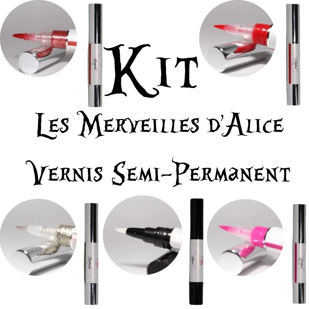Kit Vernis Semi-Permanent Pen
