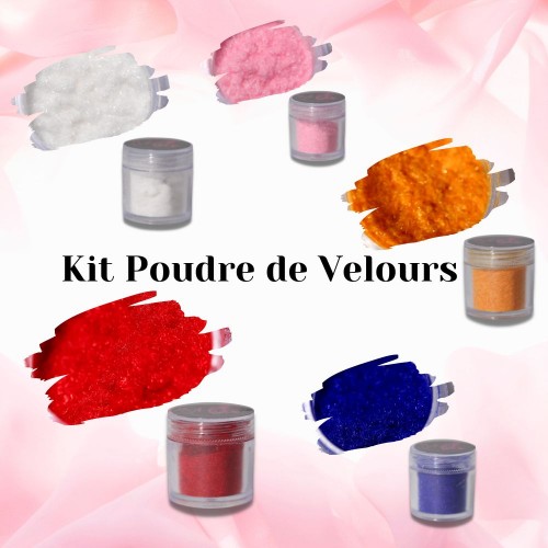 Kit Poudre de Velours - Poudre de velours - Virginie Magic'art