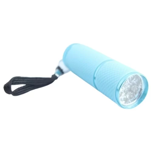 Lampe UV/Led -Mini à piles – Bleu