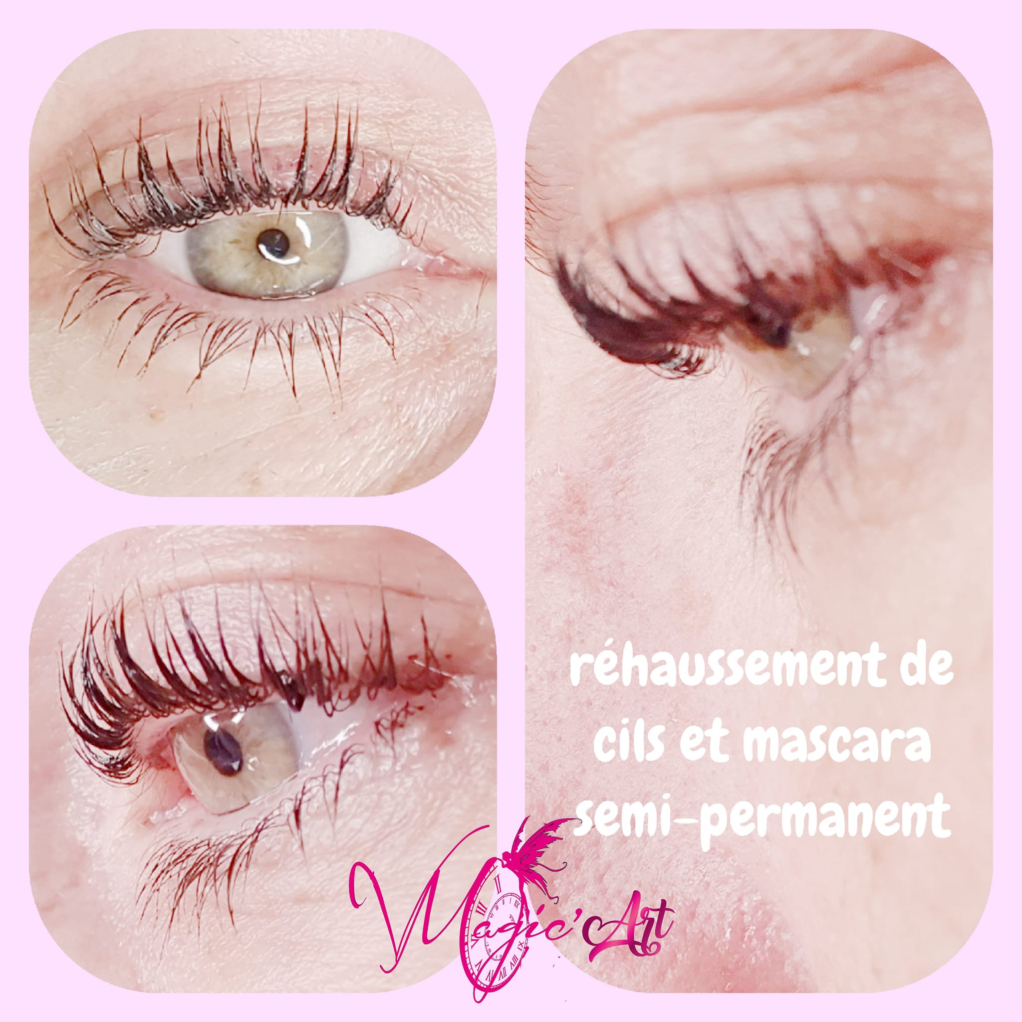 Rehaussement de cils Magic'Art